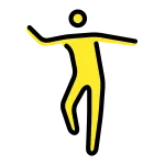Man Dancing SVG Icon
